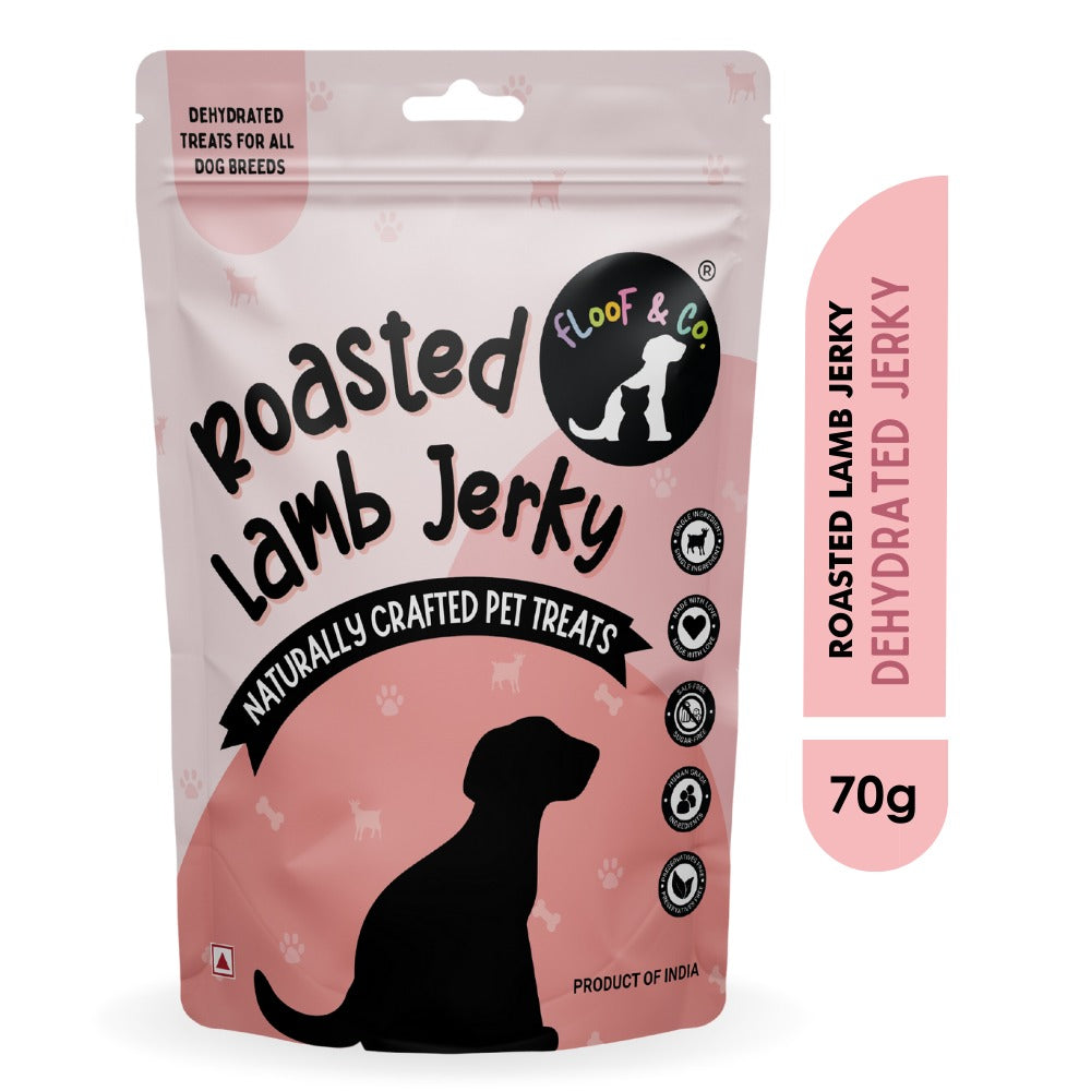 Floof & Co Slow Roasted Lamb Jerky Dog Treats