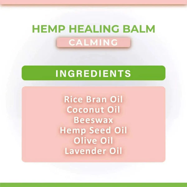 Cure By Design Hemp Healing Balm for Dogs and Cats (Calming)