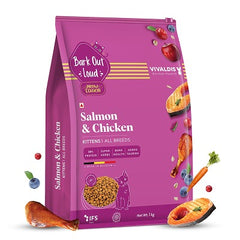 Bark Out Loud Salmon and Chicken Kitten Dry Food