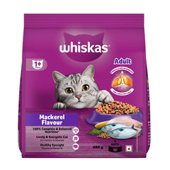 Whiskas Mackerel Flavour Adult Cat Dry Food