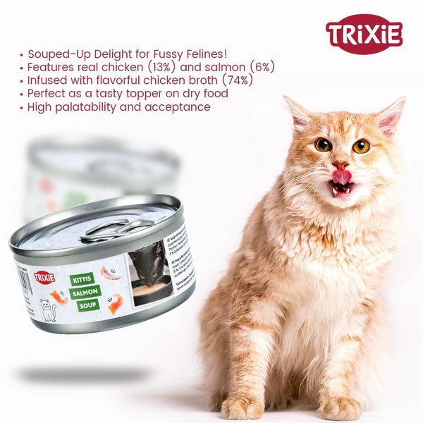 Trixie Kitts Salmon Soup for Cats