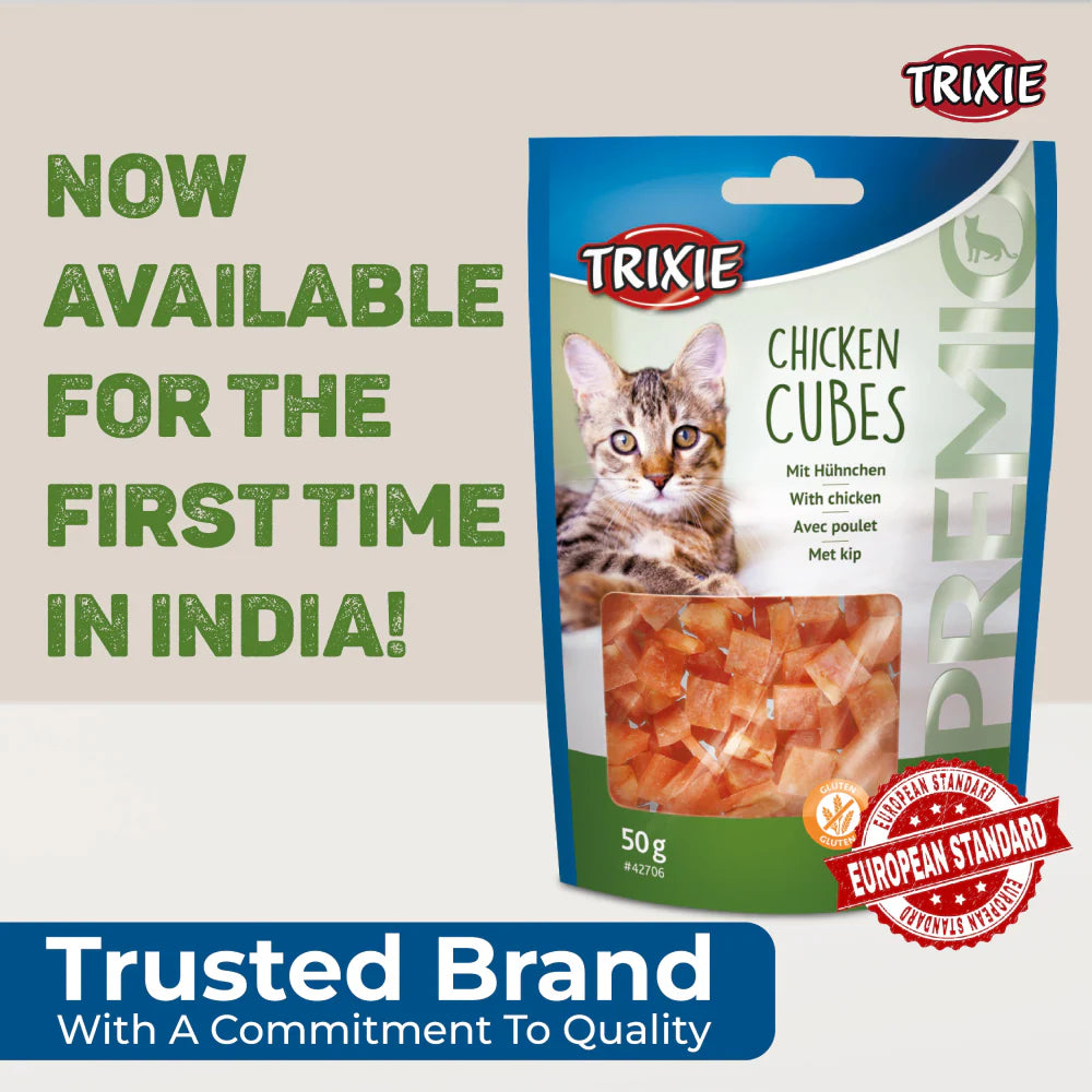 Trixie Premio Chicken Cubes & Tuna Filet Bites Cat Treats
