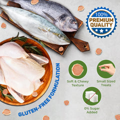 Trixie Premio Tuna Rolls Treats, Kitty Treats Soft Chicken Tuna Delights Cats Combo