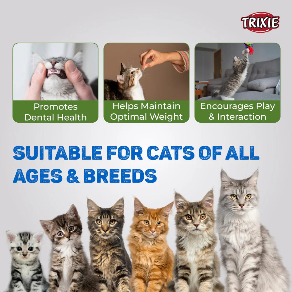 Trixie Premio Tuna Rolls Treats, Kitty Treats Soft Chicken Tuna Delights Cats Combo