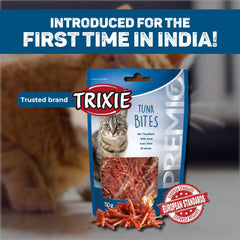 Trixie Premio Tuna & Kittos Purr Fect Duck Fillet Bites Cat Treats