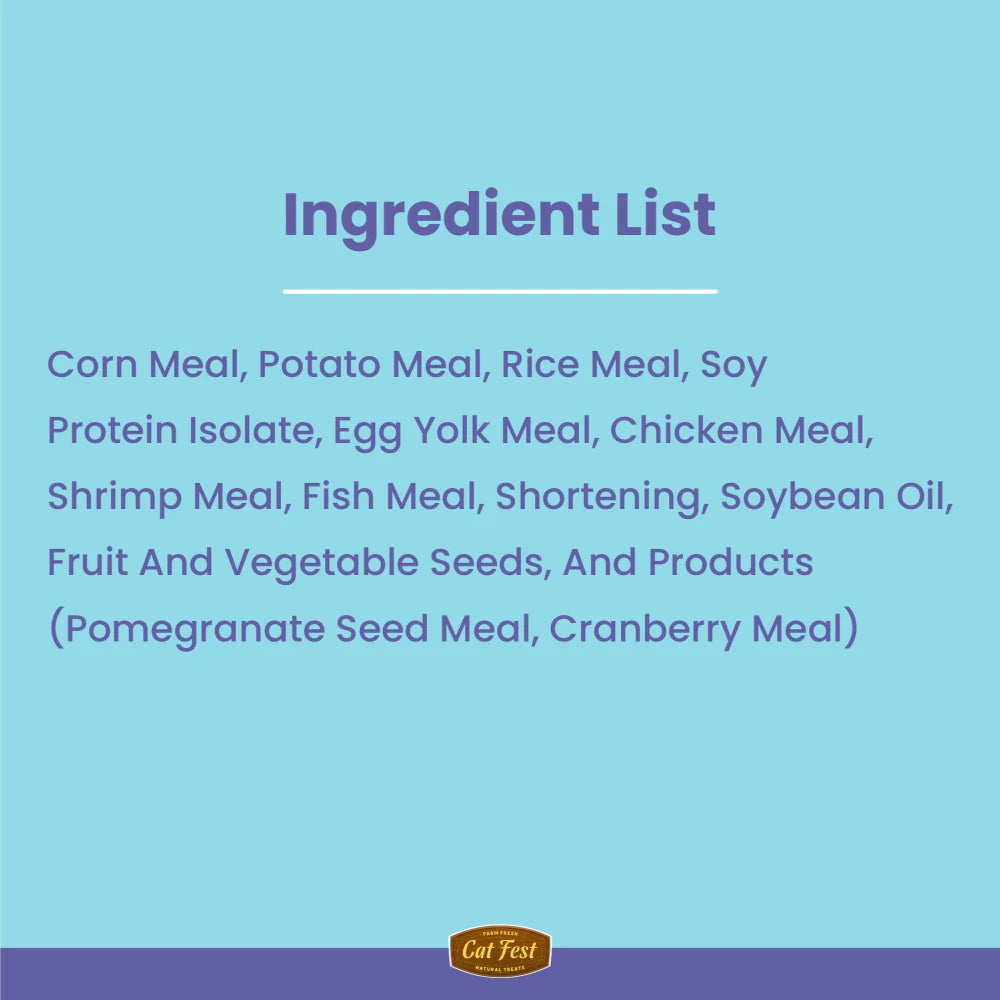 Catfest Pillows with Chicken Cream Cat Treats