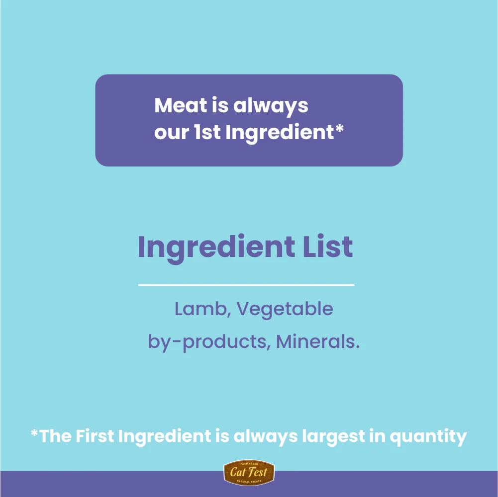 Catfest Lamb Meat Sticks Cat Treats