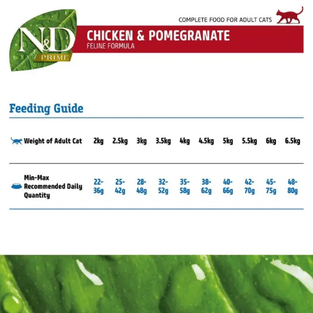 Farmina N&D Prime Chicken & Pomegranate Grain Free Adult Cat Dry Food