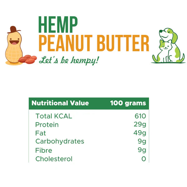 Healing Leaf Hemp Pumpkin Treats and Peanut Butter for Dogs Combo