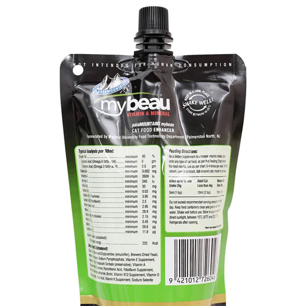 My Beau Vitamin & Mineral Food Supplement with Meat & Garlic for Cats