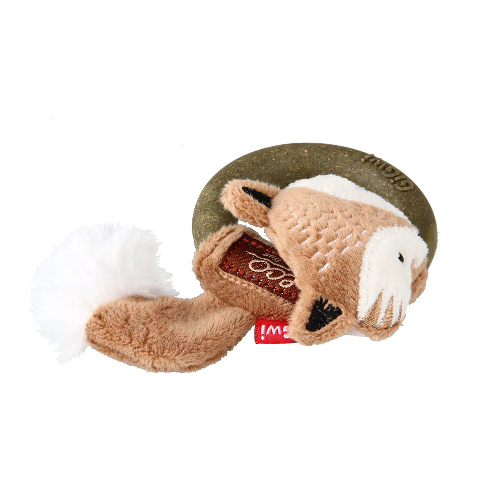 GiGwi Catch and Scratch Eco Line Fox Toy for Cats