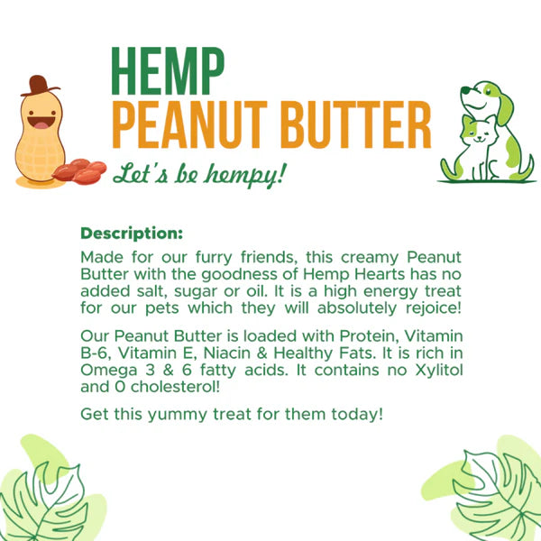 Healing Leaf Hemp Pumpkin Treats and Peanut Butter for Dogs Combo