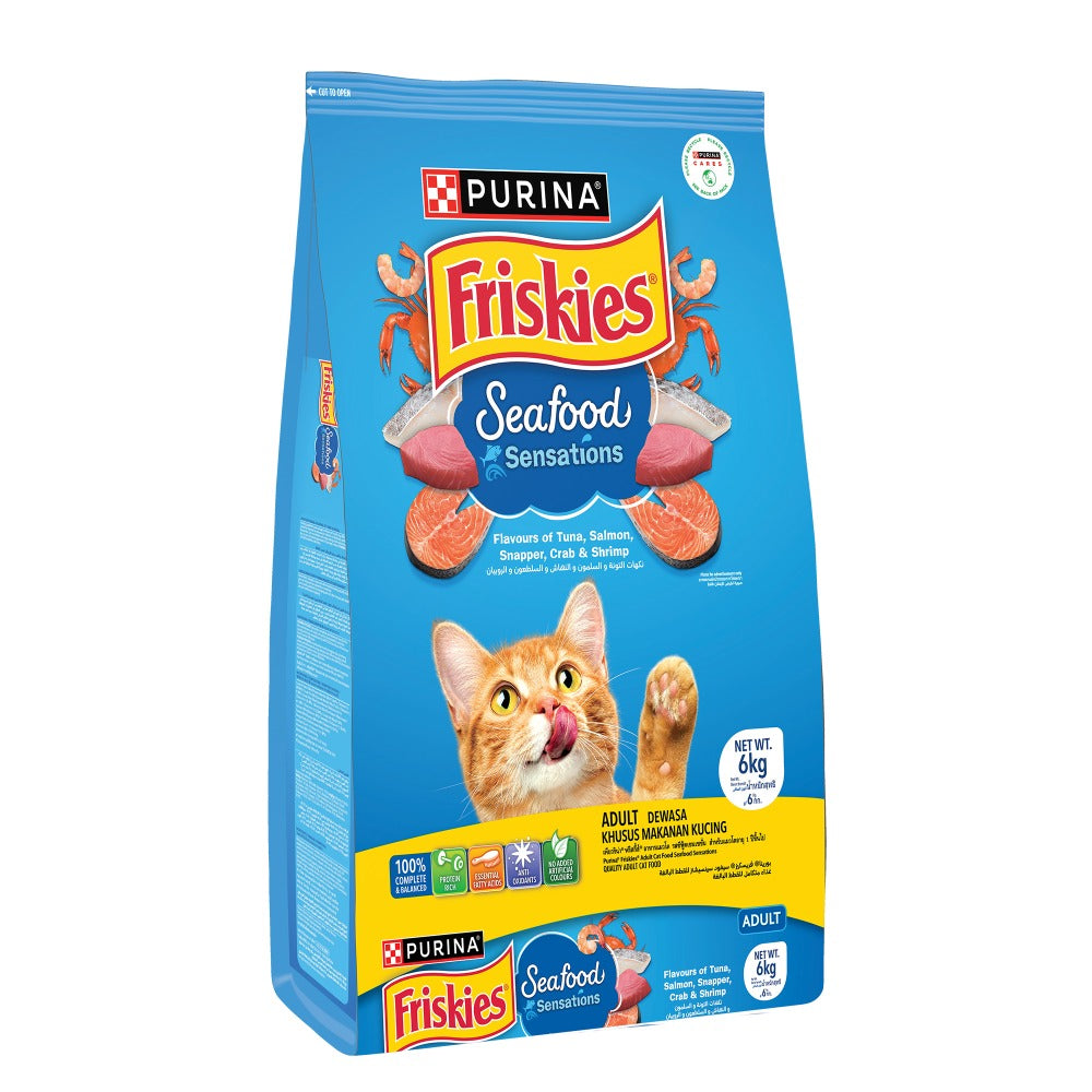 Friskies Seafood Cat Dry Food
