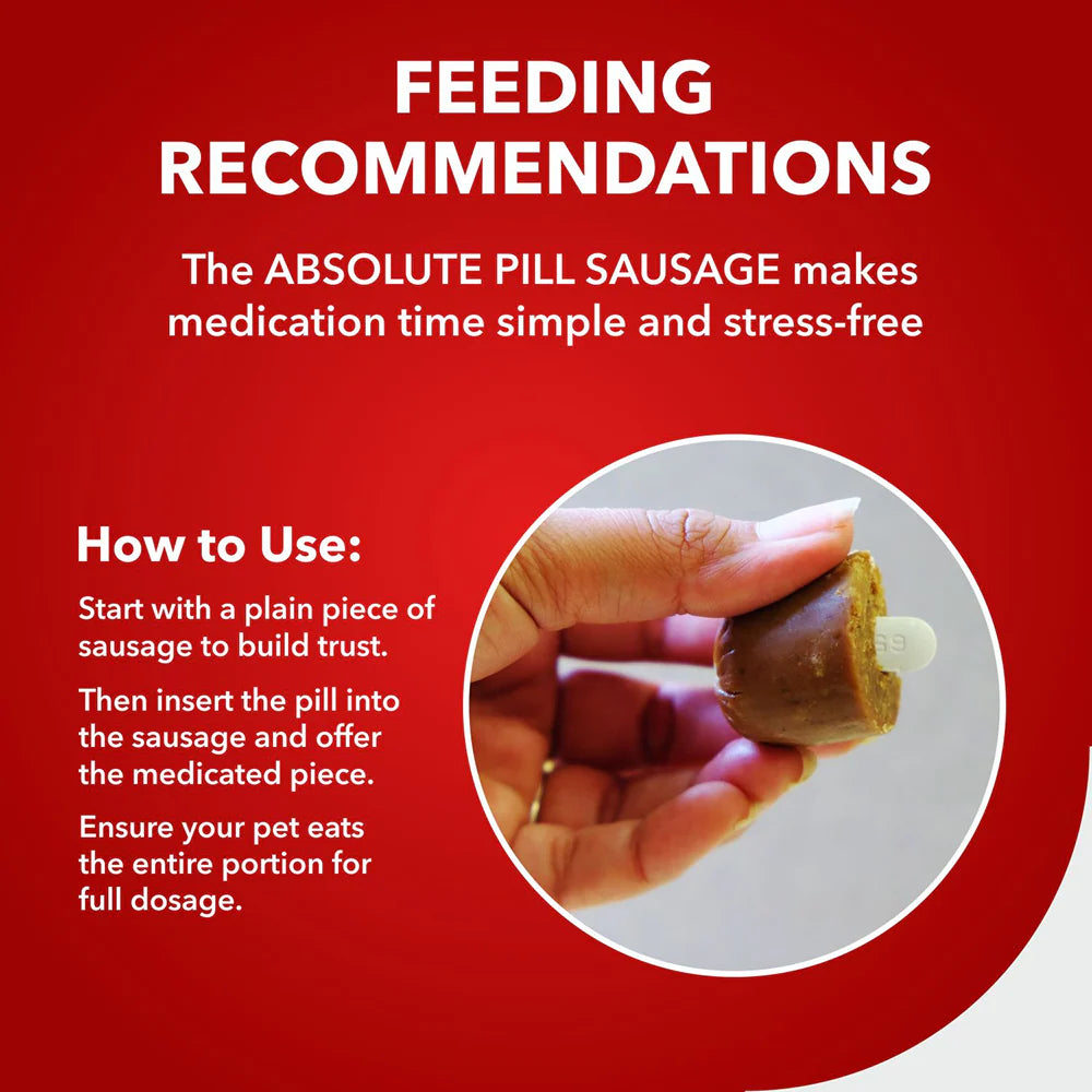 Drools Real Chicken Pill Sausage Treats for Dogs and Cats(Jar)