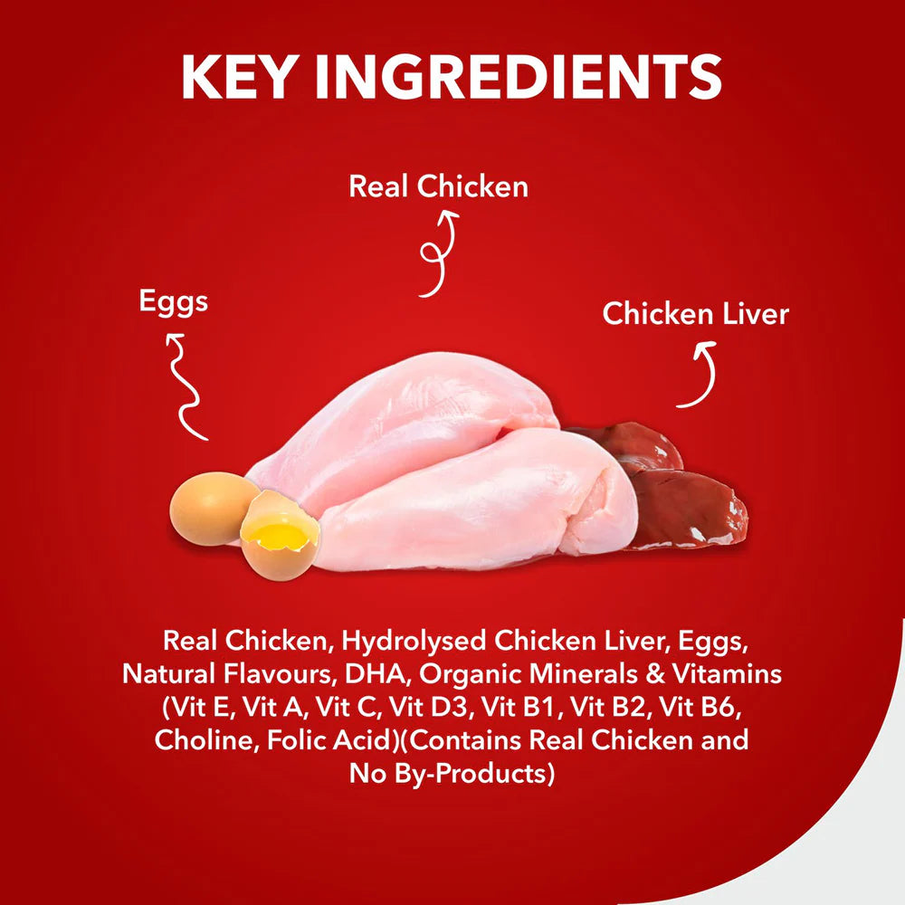 Drools Real Chicken Pill Sausage Treats for Dogs and Cats(Jar)