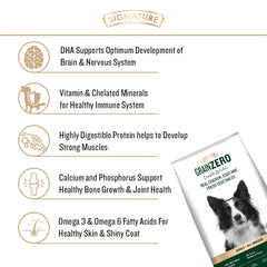 Signature Grain Zero Real Chicken, Egg and Vegetables Adult Dog Dry Food