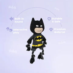 Warner Bros Batman Plush Toy for Dogs and Cats