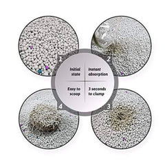 Pet Pattern Natural Clay Scented Quick Clumping Cat Litter