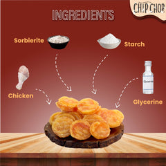 Chip Chops Chicken Chips Coins Dog Treats