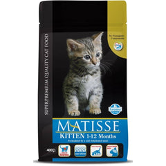 Farmina Matisse Salmon & Tuna Adult and Kitten Cat Dry Food Combo (10kg+400g)