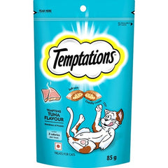 Me O Creamy Chicken & Liver and Temptations Tempting Tuna Flavor Cat Treats Combo