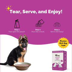 PetStrong Chicken Liver in Gravy Wet Food for Dogs