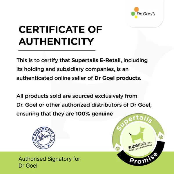 Dr Goel's Me & My Vitality Supplements for Dogs and Cats