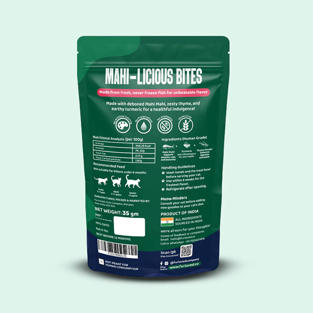 FurLoved Mahi licious Bites Cat Treats