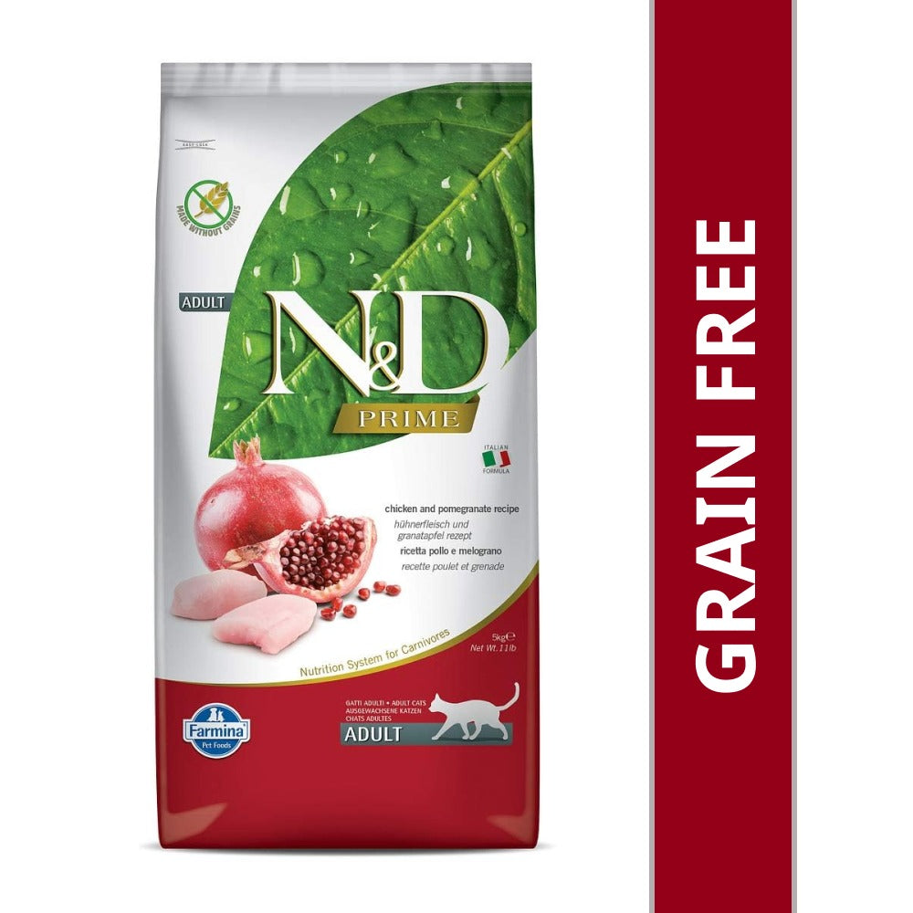 Farmina N&D Prime Chicken & Pomegranate Grain Free Adult Cat Dry Food