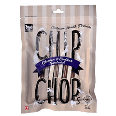 Chip Chops Fish on Stick, Diced Chicken and Chicken and Codfish Sandwich Dog Treats Combo (Pack of 3)