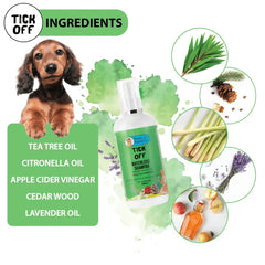 Papa Pawsome Tick Off Waterless Shampoo for Dogs