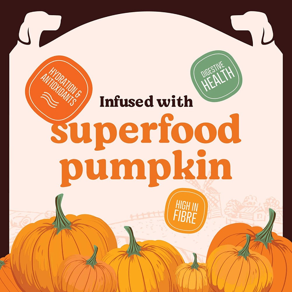 Carniwel Fresh Lamb Large Breed Dry Food and Kennel Kitchen Supreme Cuts in Gravy Variety Pack Wet Food For Dogs Combo