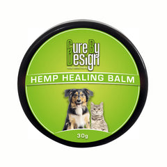Cure By Design Hemp Healing Balm for Dogs and Cats