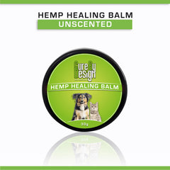 Cure By Design Hemp Healing Balm for Dogs and Cats
