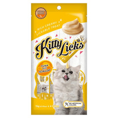 Me O Creamy Chicken & Liver and Kitty Licks Tuna Scallop Cat Treats Combo