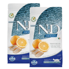 Farmina N&D Ocean Herring & Orange Grain Free Adult Cat Dry Food