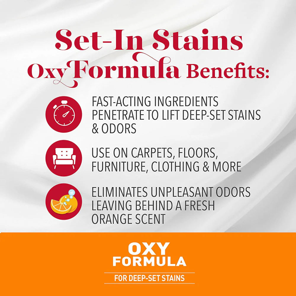 Nature’s Miracle Orange Oxy Stain and Odor Remover for Cats