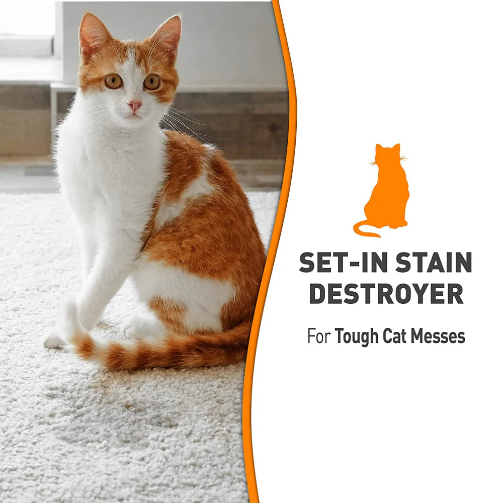 Nature’s Miracle Orange Oxy Stain and Odor Remover for Cats
