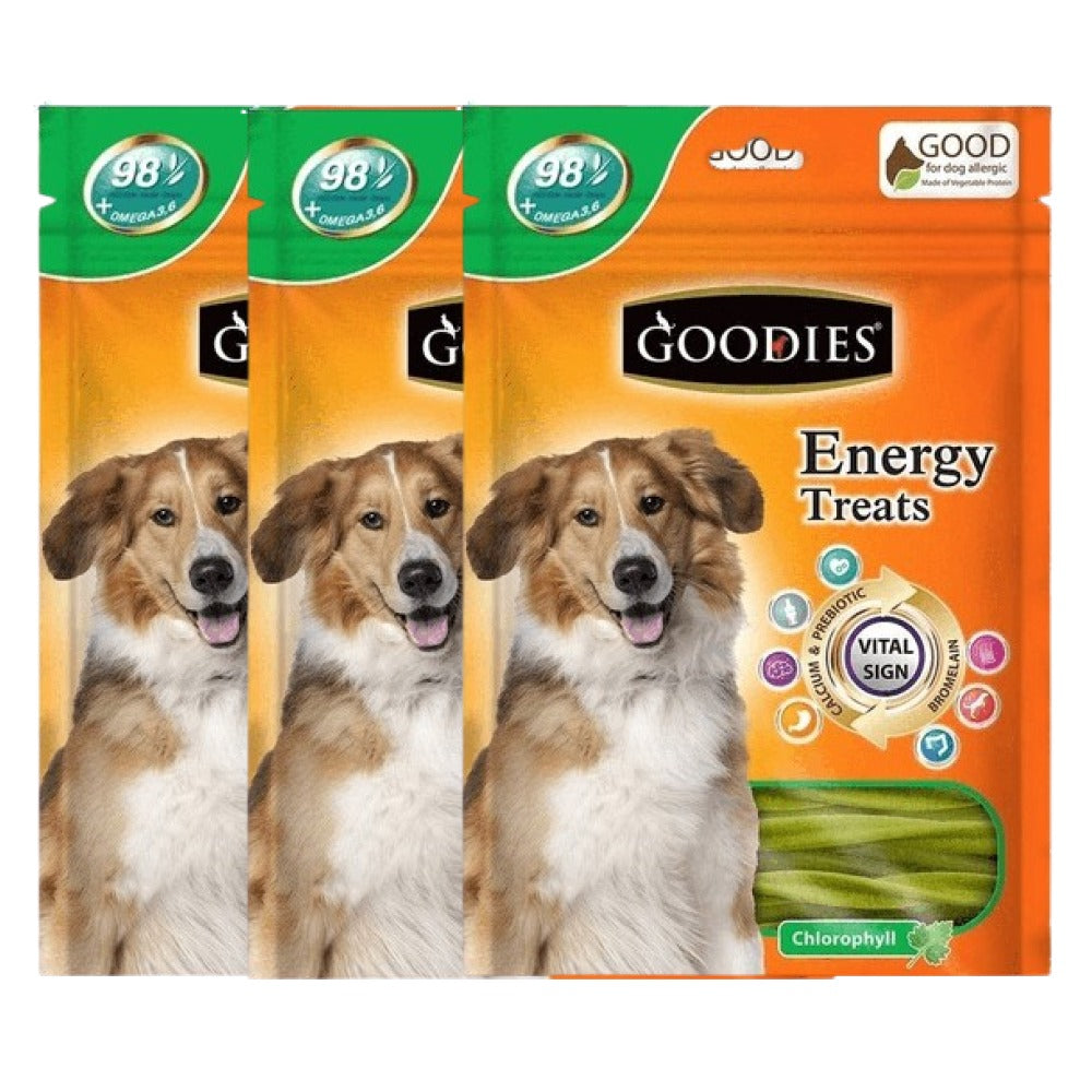 Goodies Energy Treats Chlorophyll Flavoured Dog Treats
