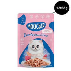 Moochie Tuna Grain Free Beauty Skin & Coat Adult Cat Wet Food