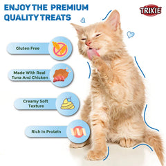 Trixie Snack with White Fish Creamy Cat Treats