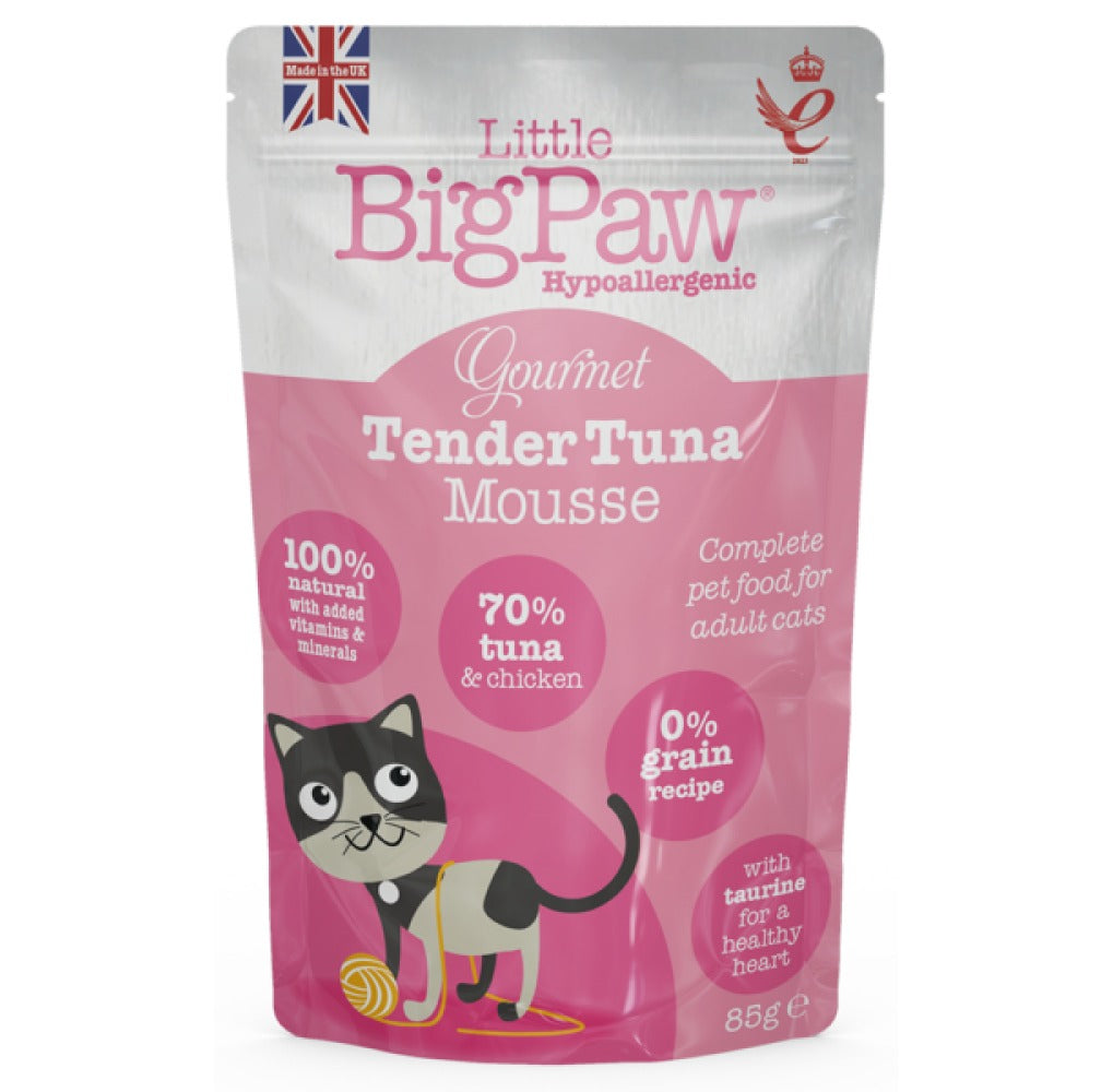 Little Big Paw Atlantic Tuna Mousse Cat Wet Food