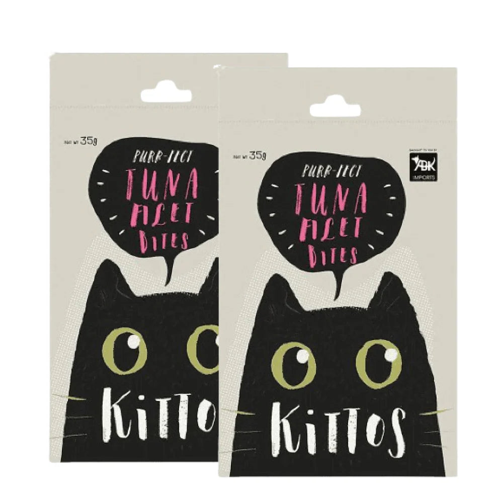 Kittos Purr fect Tuna Filet Bites Cat Treats