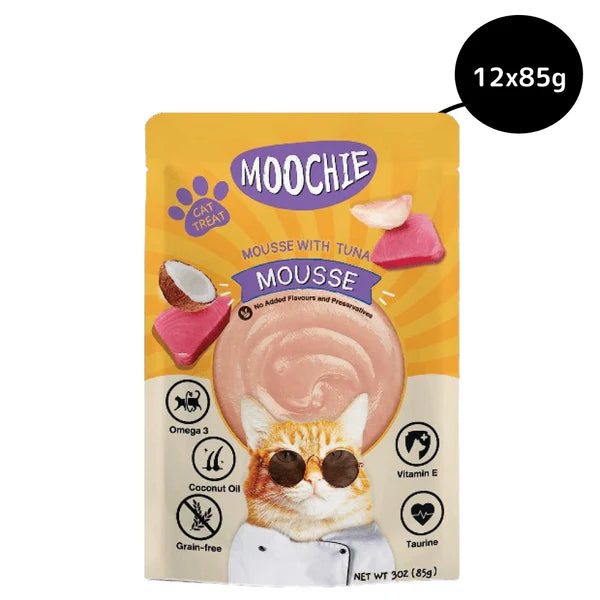 Moochie Mousse with Tuna Grain Free Cat Wet Food