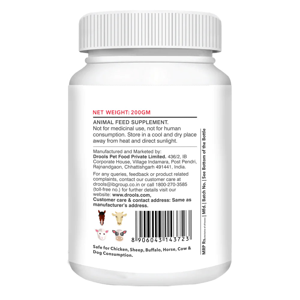 Drools Absolute Vitamin and Absolute Calcium Dog Supplement Tablets Combo