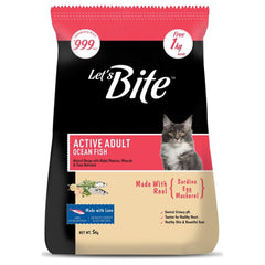 Let's Bite Active Adult Ocean Fish Dry Cat Food