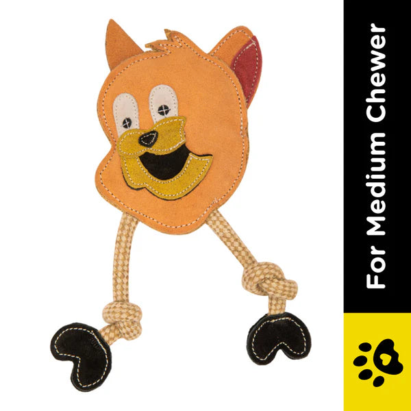 TopDog Premium Jerry Toy for Dogs and Cats (Orange)