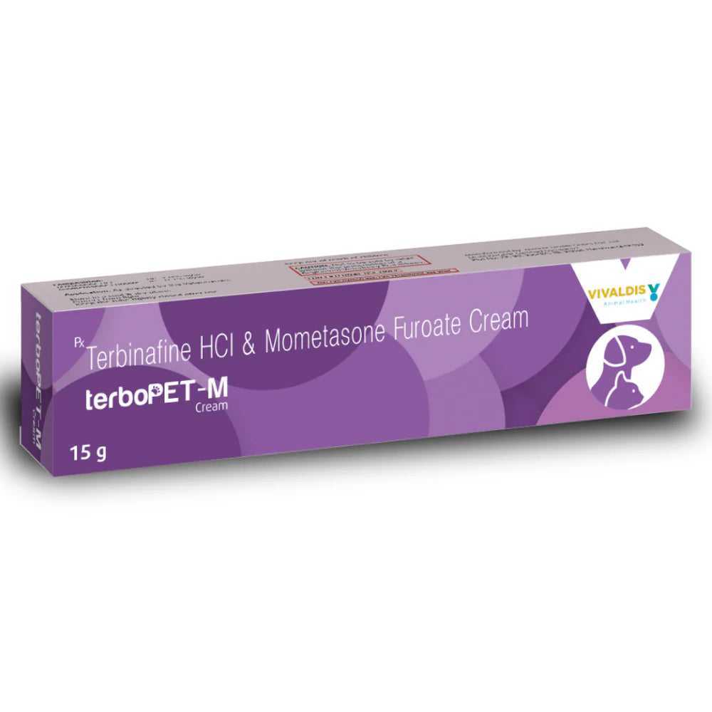 Vivaldis Terbopet M (Terbinafine) Ointment for Dogs & Cats (15g)