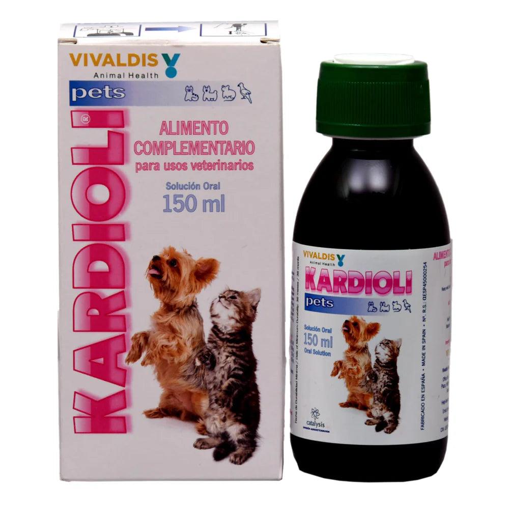 Vivaldis Kardioli Syrup (150ml) for Dogs and Cats