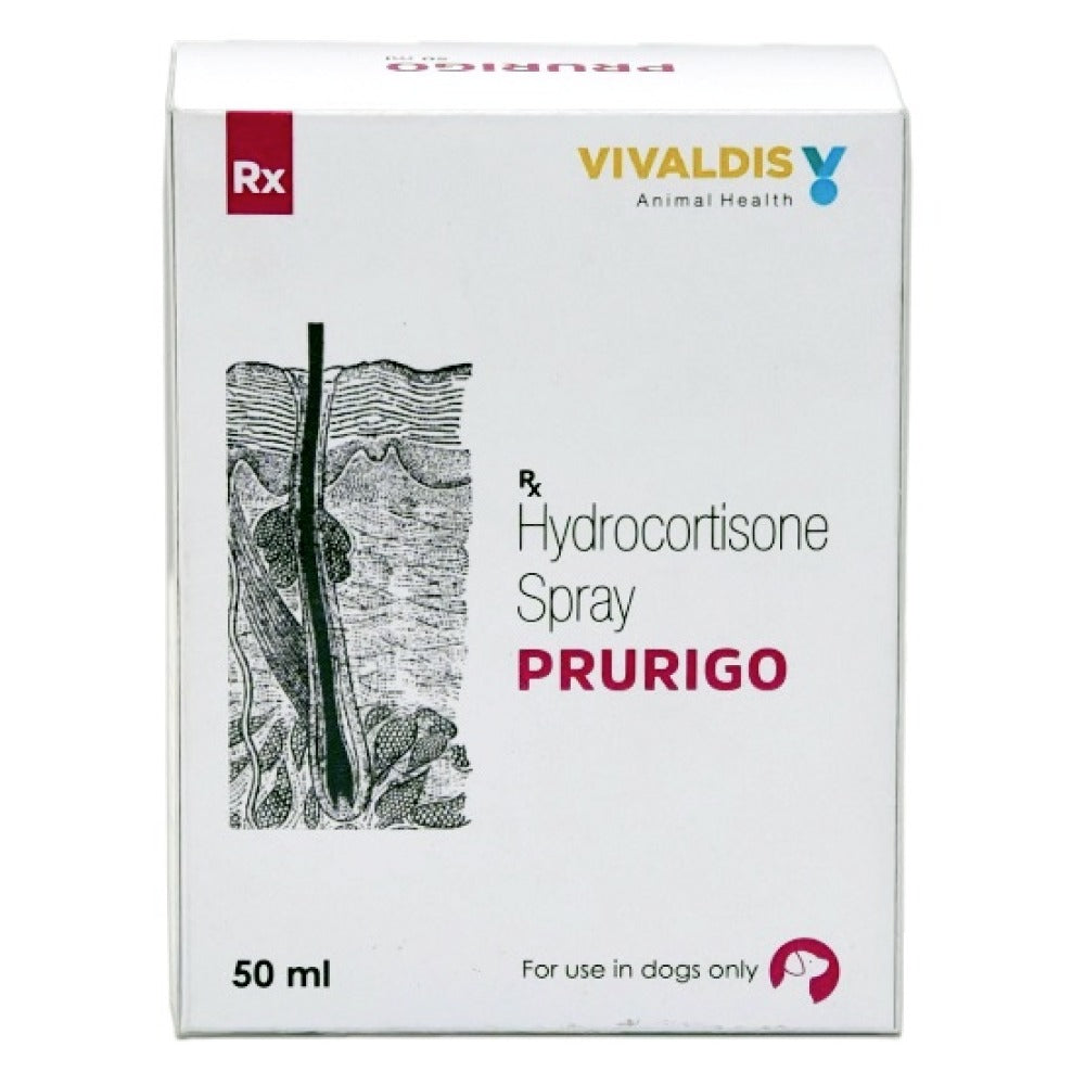 Vivaldis Prurigo Spray (50ml) and Pirofur Shampoo (200ml) for Dogs & Cats Itch Relief Combo